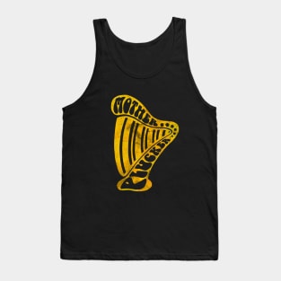 Mother Plucker Distressed Yellow Harp Tank Top